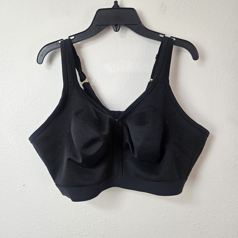 Soma Embraceable FC Wireless Unlined Bra Size 44DD Black